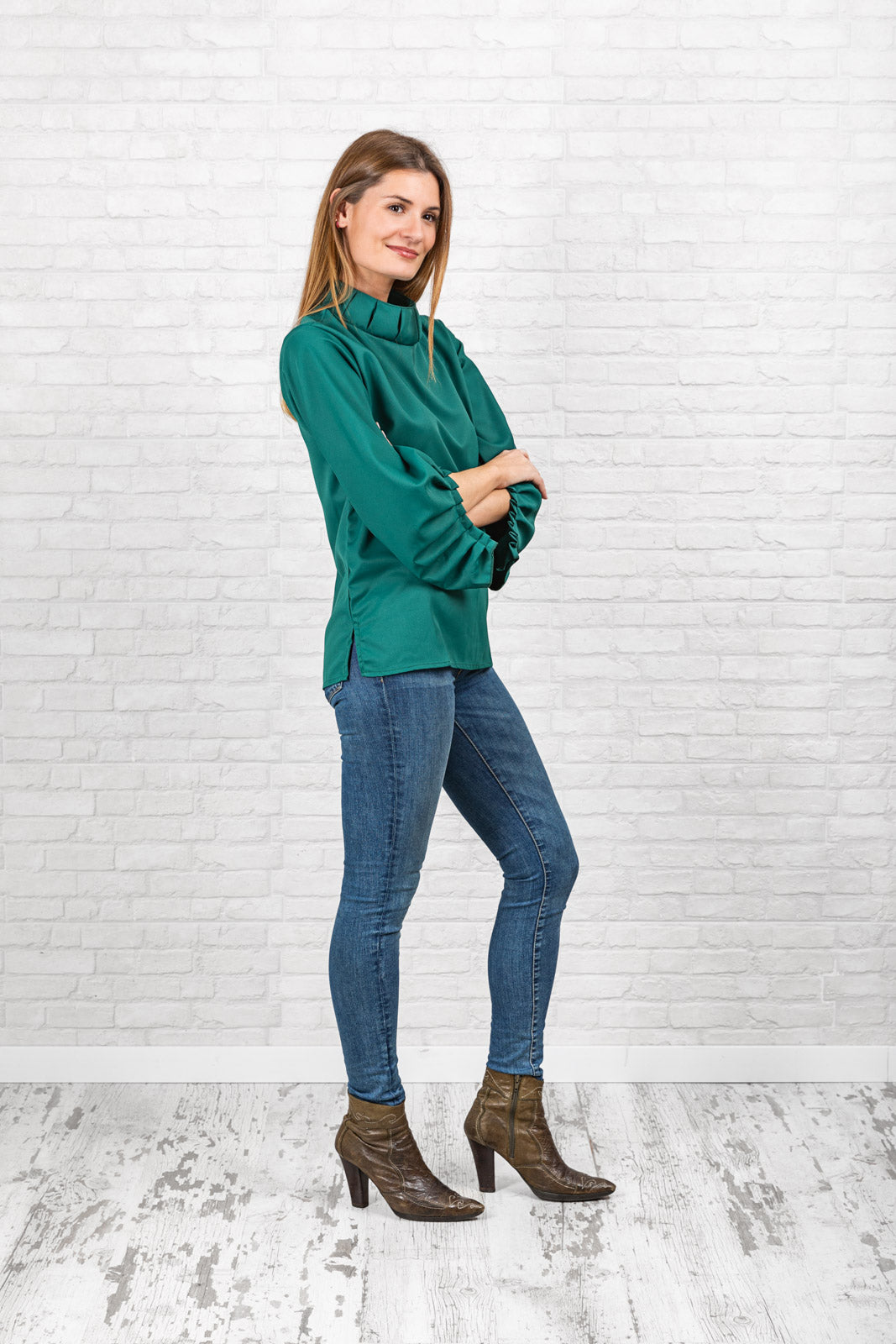 BLUSA VERDE